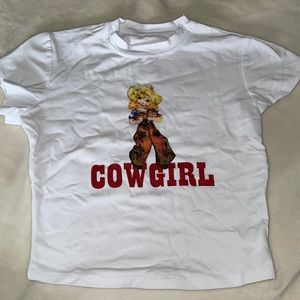 Cowgirl babydoll tshirt